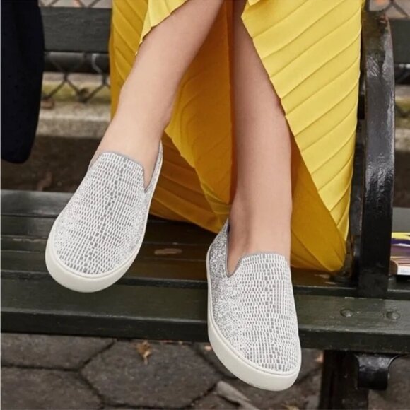 Rothy's Opal Python Slip On Sneakers Size 8.5 - Picture 16 of 16